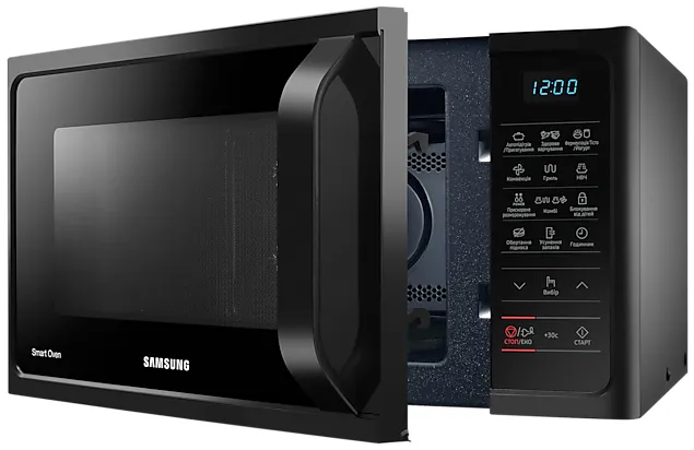 Фото - Уцінка - Мікрохвильова піч (НВЧ) Samsung MC28H5013AK/UA #