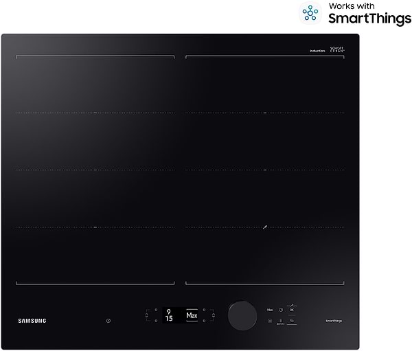 Фото - Варильна поверхня електрична Samsung NZ64B7799FK/WT