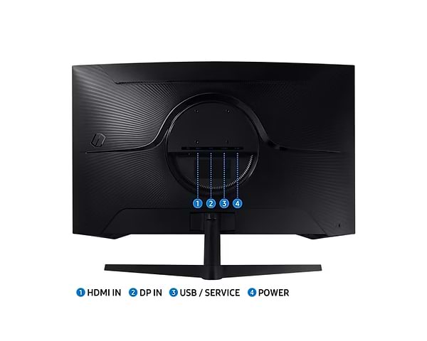 Фото - Монітор ігровий Samsung Odyssey G5 (LC27G55TQBIXCI)