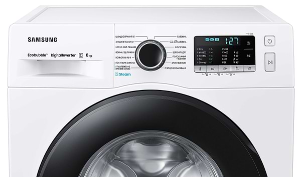 Фото - Пральна машина Samsung WW80AGAS22AEUA