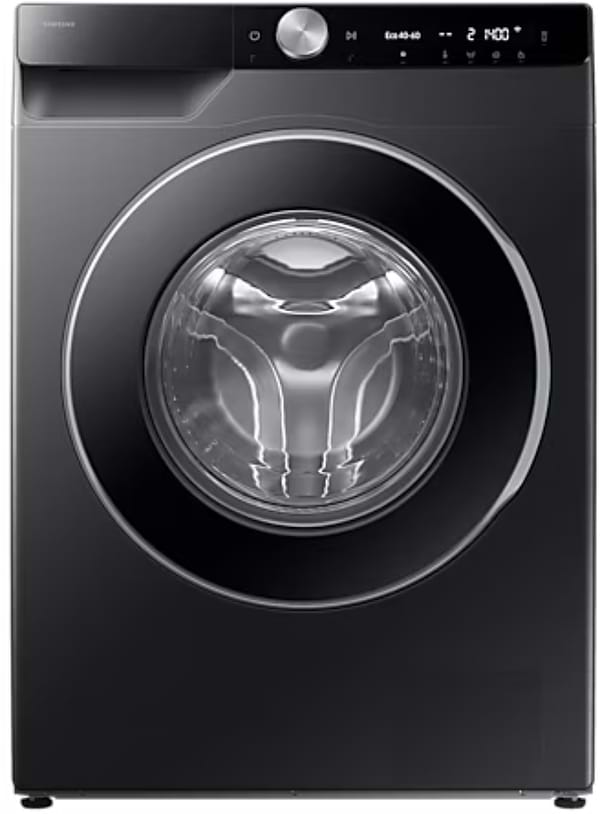 Фото - Комплект техніки Samsung Пральна машина з фронтальним завантаженням + Сушильна машина Samsung WW10FG6U9ELBUA + DV90T6240LB/UA