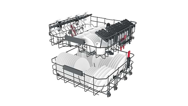Фото - Посудомоечная машина встраиваемая Whirlpool WIC 3C33 PFE