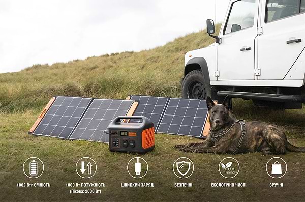 Фото - Зарядна станція універсальна Jackery Explorer 1000 EU