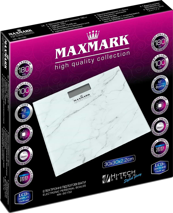 Фото - Весы напольные Maxmark MK-SC152