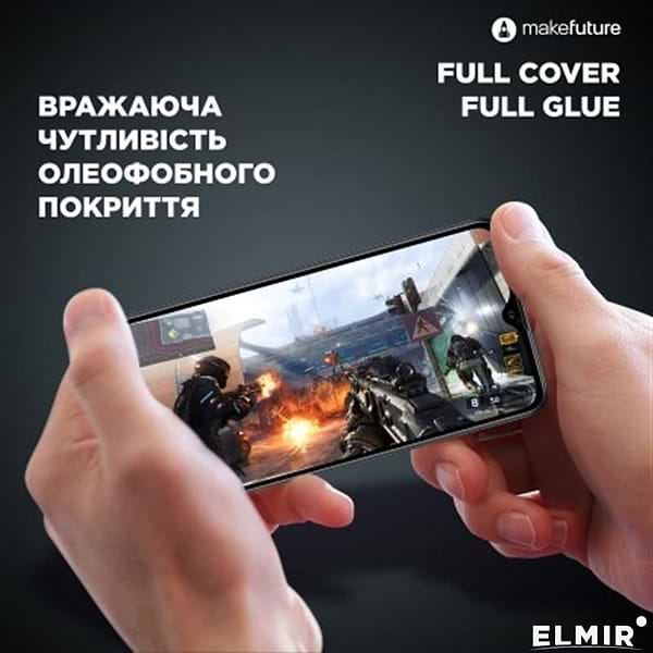 Фото - Захисне скло для смартфону MakeFuture Full Cover Full Glue Apple iPhone 12 Pro Max (MGF-AI12PM)