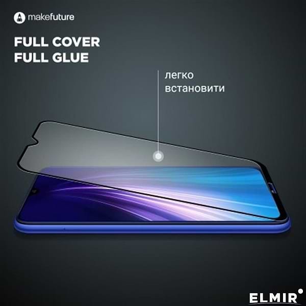Фото - Захисне скло для смартфону MakeFuture Full Cover Full Glue Apple iPhone 12 Pro Max (MGF-AI12PM)