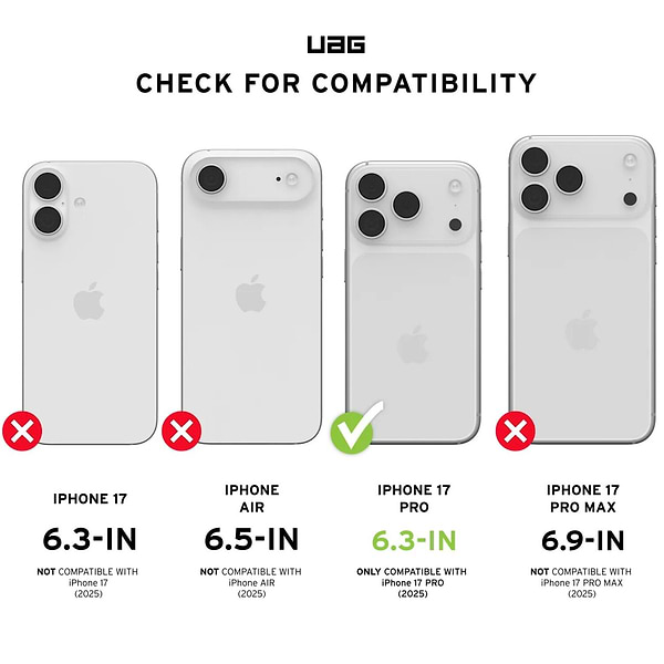 Фото - Чехол для смартфона UAG for iPhone 17 Pro, Civilian MagSafe, Mallard (114545115555)