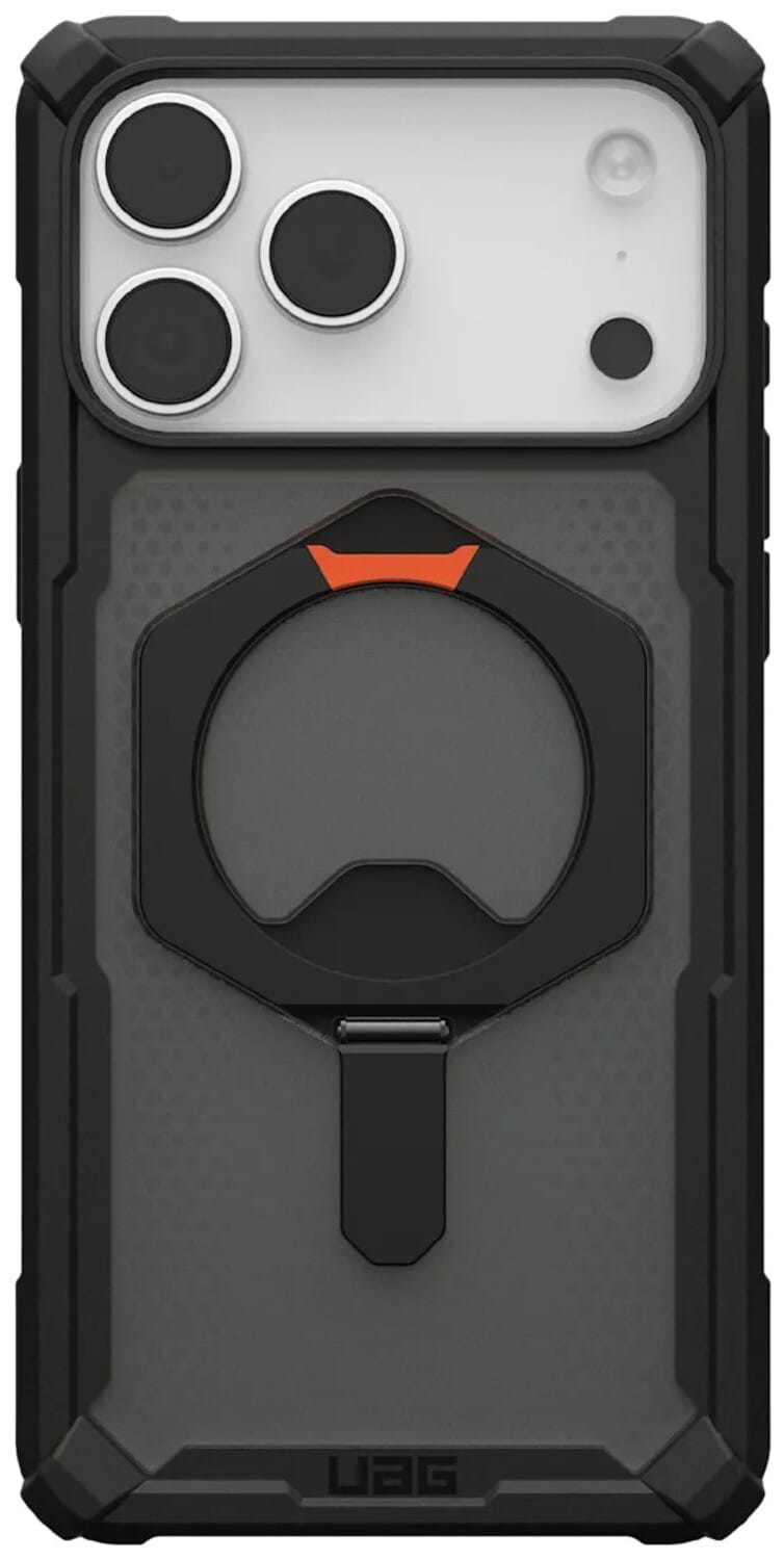 Чехол для смартфона UAG for iPhone 17 Pro Max, Plasma XTE MagSafe, Black/Pop Orange (114528114097) - Фото 1