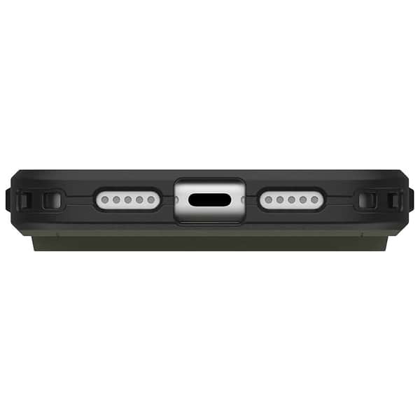 Фото - Чехол для смартфона UAG for iPhone 17 Pro, Civilian MagSafe, Olive/Orange (114545117297)