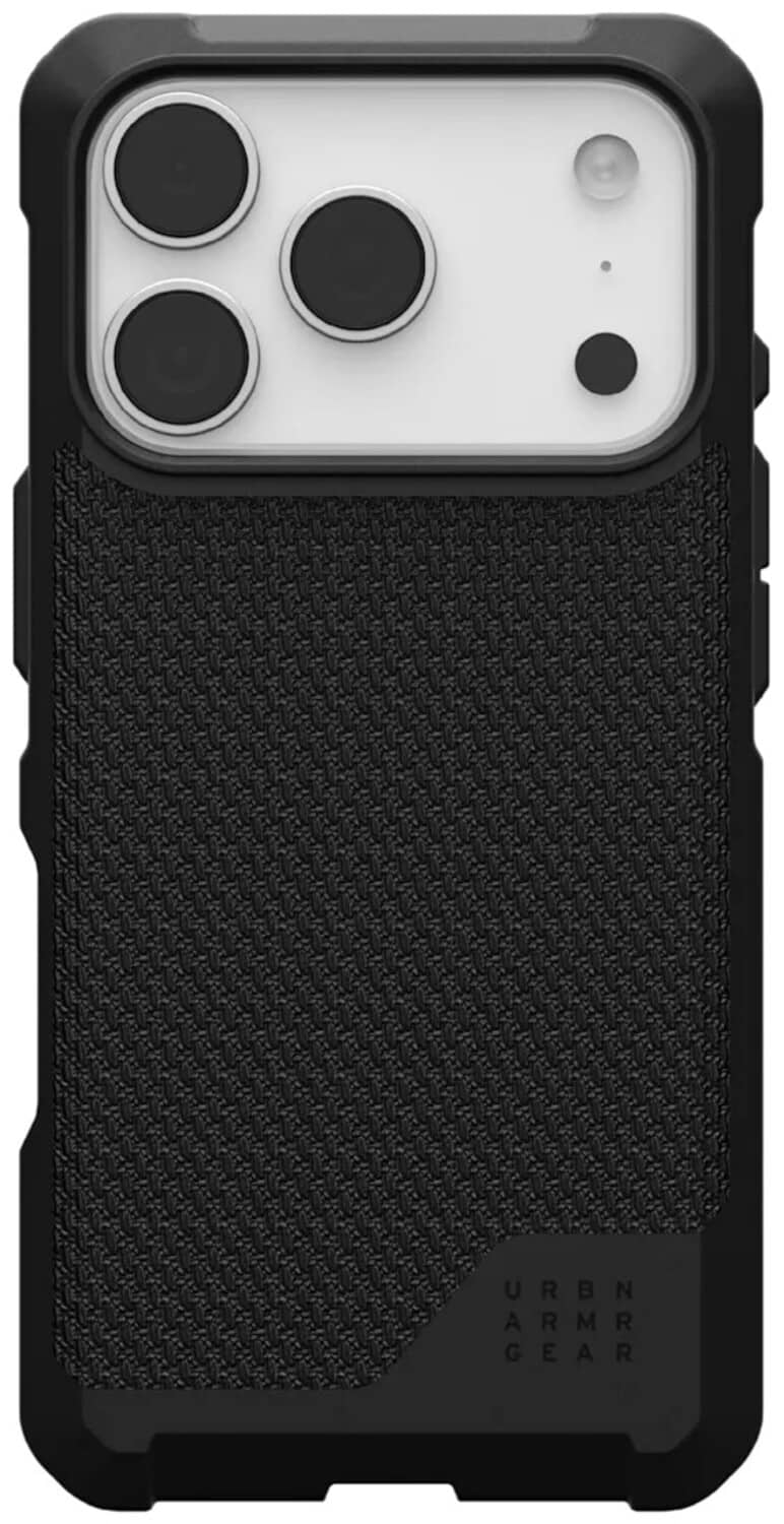 Чехол для смартфона UAG for iPhone 17 Pro, Metropolis LT MagSafe, Kevlar Black (114517113940) - Фото 1