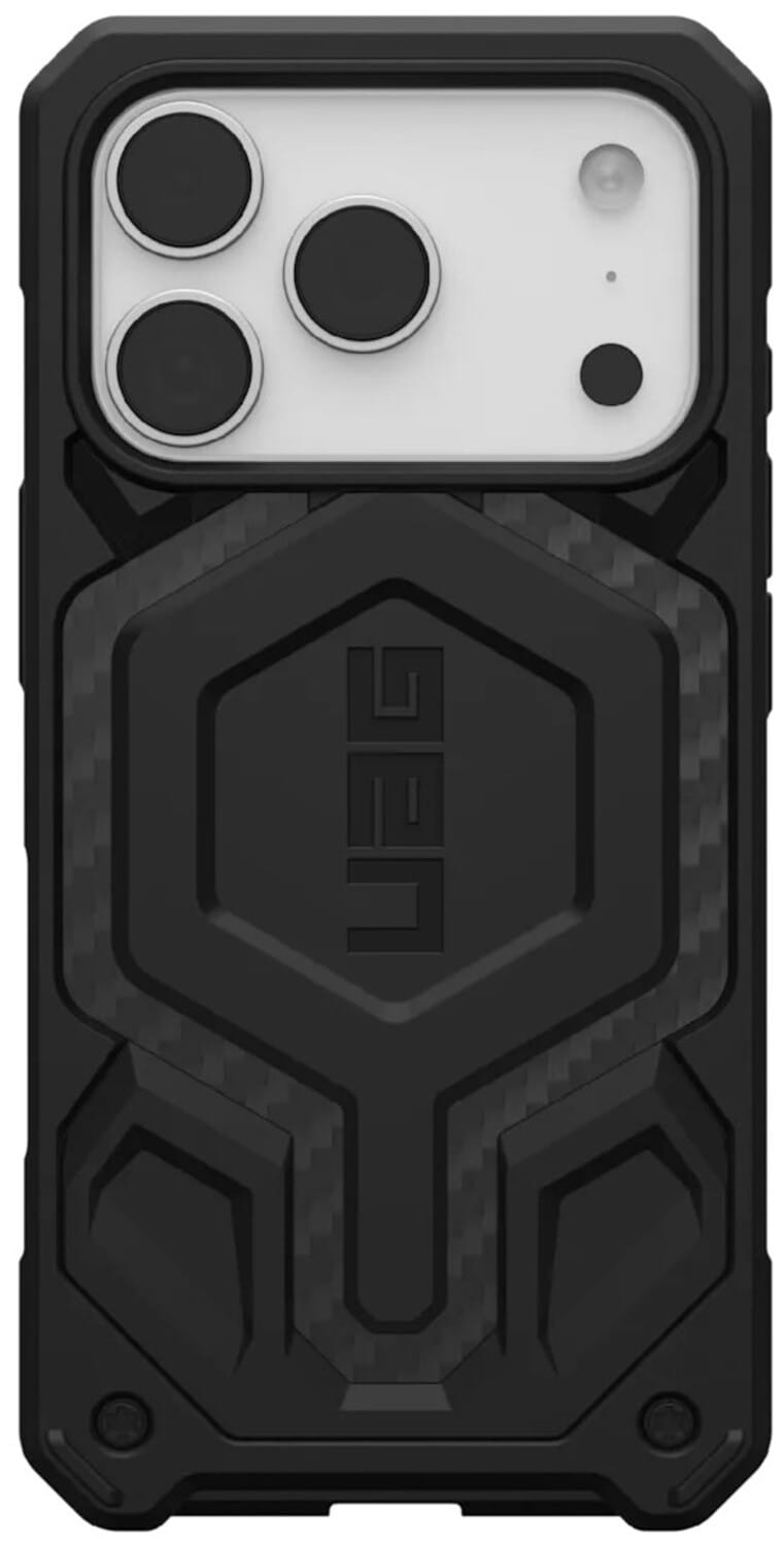 Чехол для смартфона UAG for iPhone 17 Pro, Monarch Pro MagSafe, Carbon Fiber (114513114242) - Фото 1