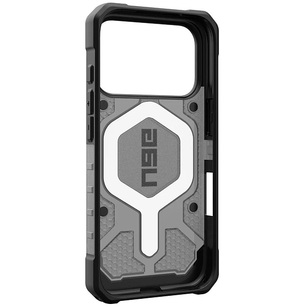 Фото - Чохол для смартфону UAG for iPhone 17 Pro, Pathfinder Clear MagSafe, Ash/Black (114551113140)