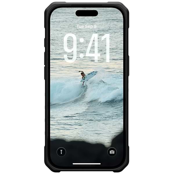 Фото - Чохол для смартфону UAG for iPhone 17 Pro, Pathfinder Clear MagSafe, Ash/Black (114551113140)