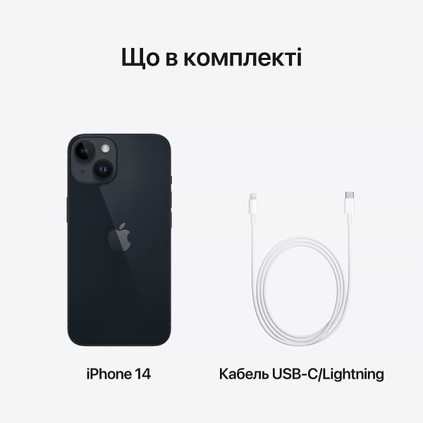 Фото - Смартфон Apple iPhone 14 128Gb Midnight