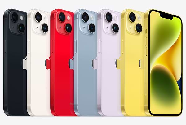 Фото - Смартфон Apple iPhone 14 256GB Yellow (REF, A+) e-SIM