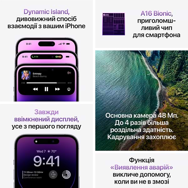 Фото - Смартфон Apple iPhone 14 Pro Max 1Tb Space Black (REF, A)