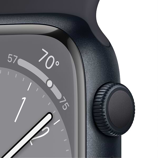 Фото - Смарт-часы Apple Watch Series 8 GPS 41mm Midnight Aluminium Case with Midnight Sport Band