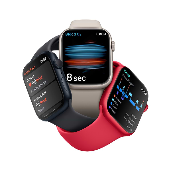 Фото - Смарт-часы Apple Watch Series 8 GPS 45mm Midnight Aluminium Case with Midnight Sport Band 