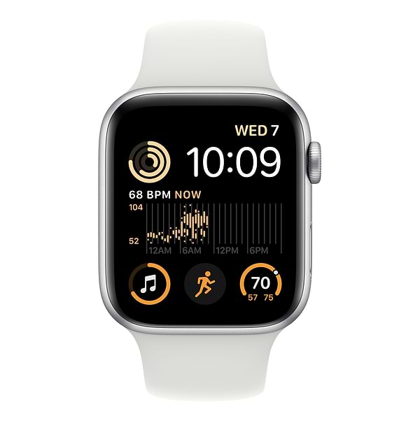 Фото - Смарт-годинник Apple Watch SE GPS 40mm Silver Aluminium Case with White Sport Band