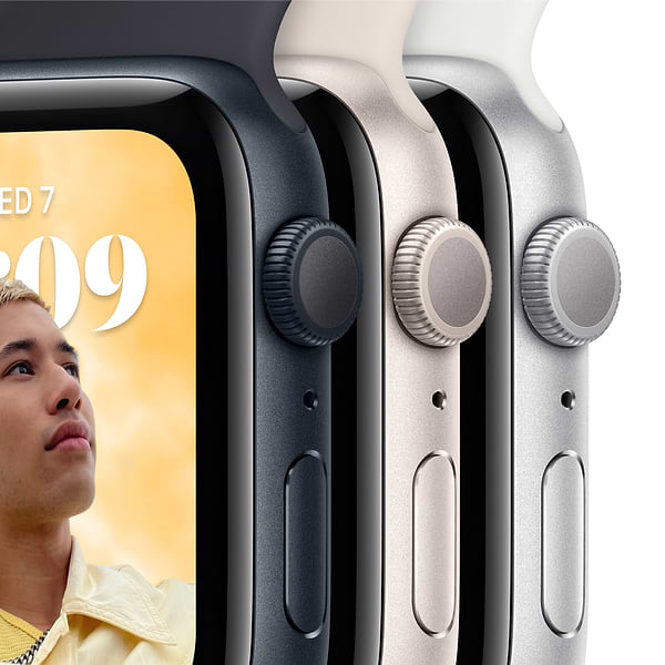 Фото - Уценка - Смарт-часы Apple Watch SE GPS 44mm Midnight Aluminium Case with Midnight Sport Band