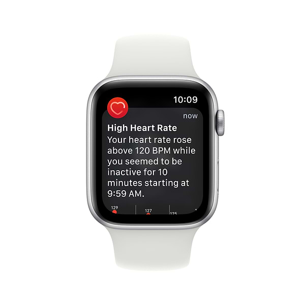 Фото - Смарт-годинник Apple Watch SE GPS 40mm Silver Aluminium Case with White Sport Band