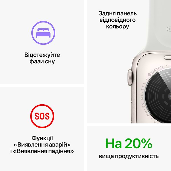 Фото - Уценка - Смарт-часы Apple Watch SE GPS 44mm Midnight Aluminium Case with Midnight Sport Band