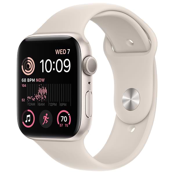 Фото - Смарт-годинник Apple Watch SE GPS 40mm Starlight Aluminium Case with Starlight Sport Band