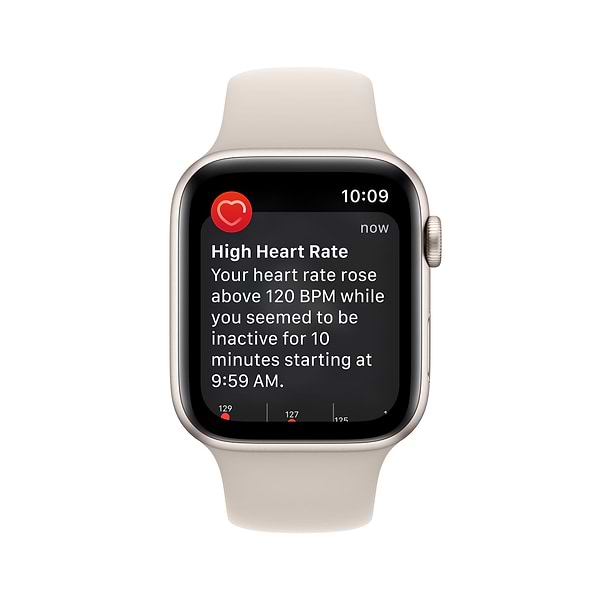 Фото - Смарт-годинник Apple Watch SE GPS 40mm Starlight Aluminium Case with Starlight Sport Band
