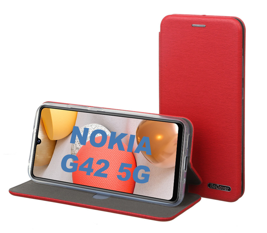 Чехол для смартфона BeCover Exclusive for Nokia G42 5G Burgundy Red (710252) - Фото 1