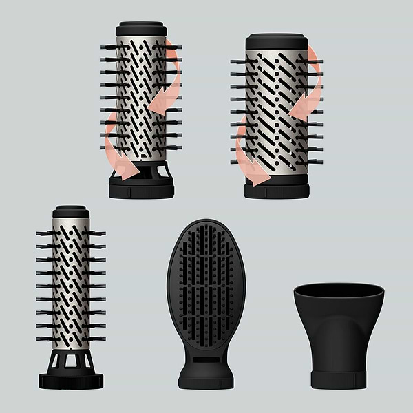 Фото - Уцінка - Фен-щітка Rowenta UB9540F0 BRUSH ACTIV 6в1