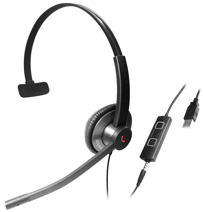 Гарнітура дротова ADDASOUND Epic 501 Black - Фото 1