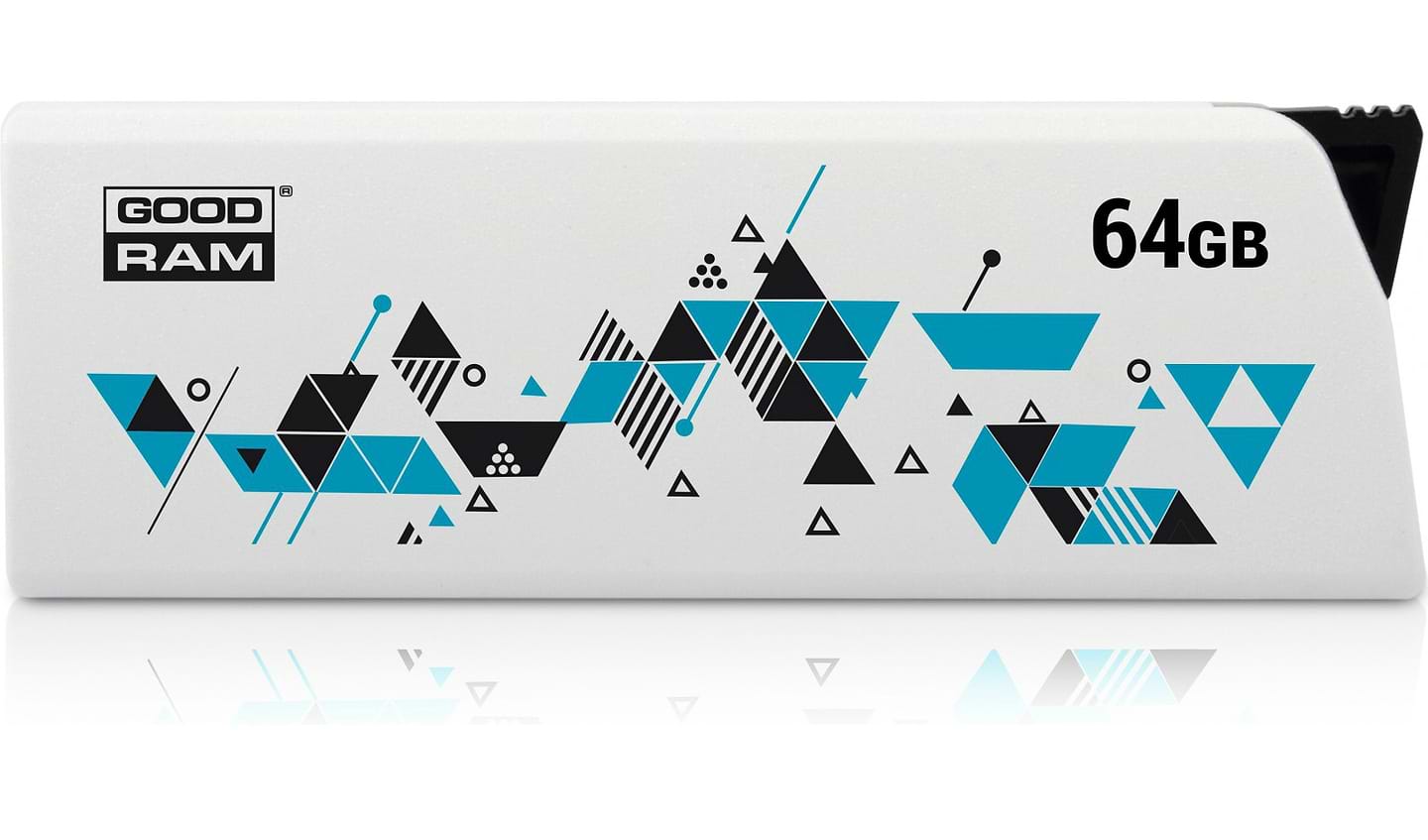 Флеш USB Goodram Click 64GB White (UCL2-0640W0R11)