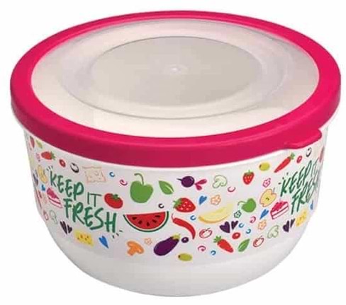 Емкость для хранения UCSAN PLASTIC TRENDY 2.6 л біла с рисунком в ассортименте (41301) - Фото 1