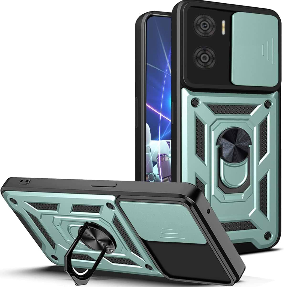 Чохол для смартфону BeCover Military for Motorola Moto E22/E22i Dark Green (709979) - Фото 1