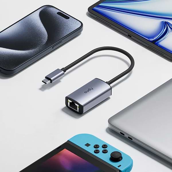 Фото - Перехідник USB Type-C - RJ-45 Cudy UE10C