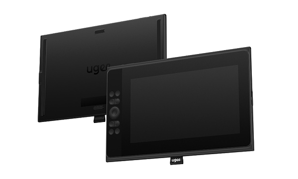 Фото - Графічний планшет Ugee UE12 PLUS (UE12PLUS BK-AC97)