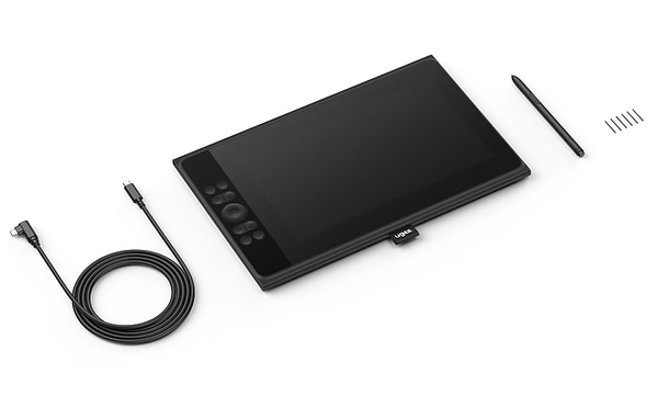 Фото - Графічний планшет Ugee UE12 PLUS (UE12PLUS BK-AC97)