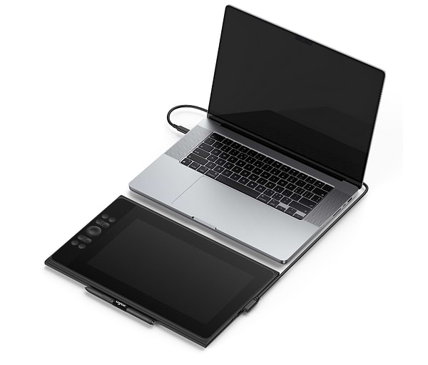 Фото - Графічний планшет Ugee UE12 PLUS (UE12PLUS BK-AC97)