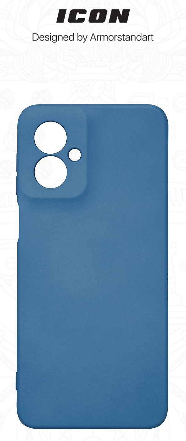 Фото - Чохол для смартфону Armorstandart ICON for Motorola G55 5G Camera cover Blue (ARM81208)