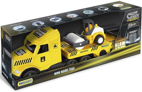 Фото - Наземная спецтехника Wader Magic Truck Technic с катком (36451)