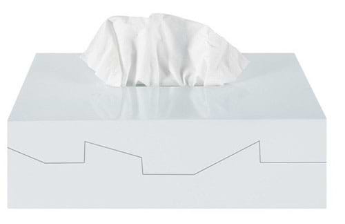 Органайзер для ванної кімнати Spirella 10.19852 для серветок SILHOUETTE Біла