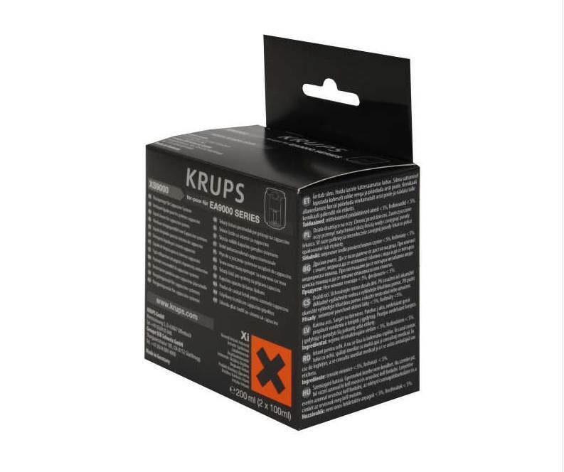 Фото - Засіб для очищення молочної системи Krups Жидкое чистящее средство для  очистки молочной системы (XS900031)