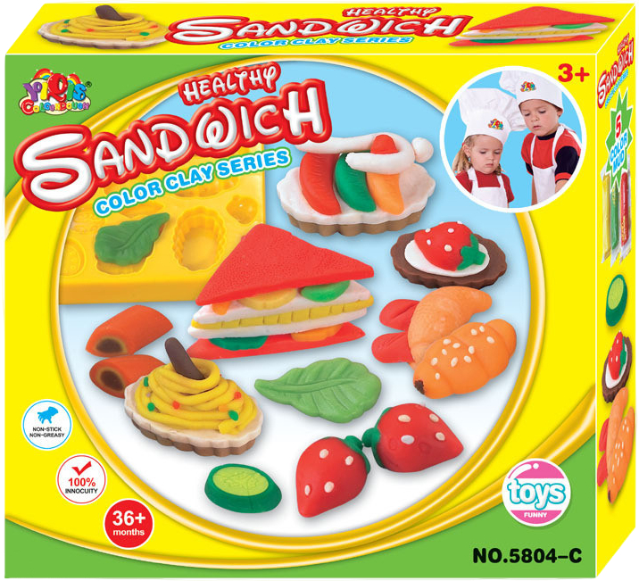 Ігровий набір UFT Playdough Healthy Sandwich (DOHsandwich)
