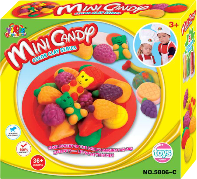 Ігровий набір UFT Playdough Mini Candy (DOHMiniCandy)