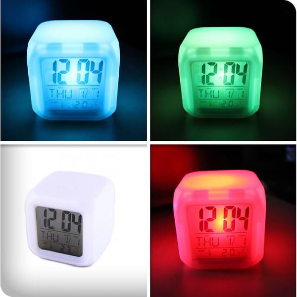 Фото - Нічник UFT UFTHW-007A  Годинник-нічник ''Куб''