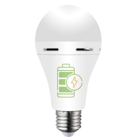 Лампочка світлодіодна акумуляторна Cata LED CT-4229 АС9W DC3W 6400K (000059314)