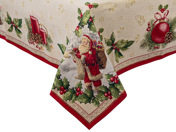 Фото - Скатерть квадратная Lefard lazzara lurex 140х140 см (716-197)