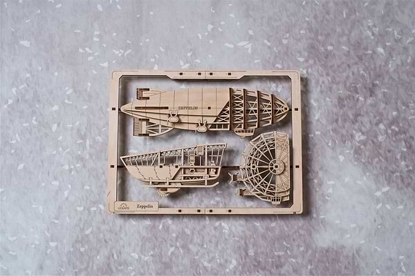 Фото - 3D пазли Ugears Цепелін (70208)