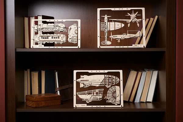 Фото - 3D пазли Ugears Цепелін (70208)