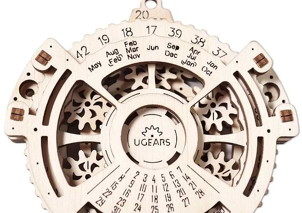 Фото - 3D пазлы Ugears Навигатор дат 2.0 (70218)
